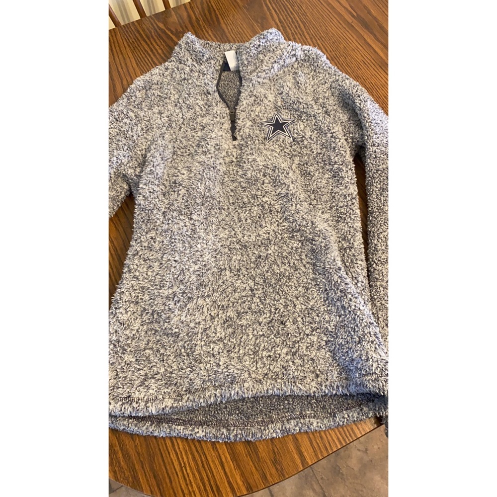 Dallas Cowboys Sherpa fleece 1/4 zip